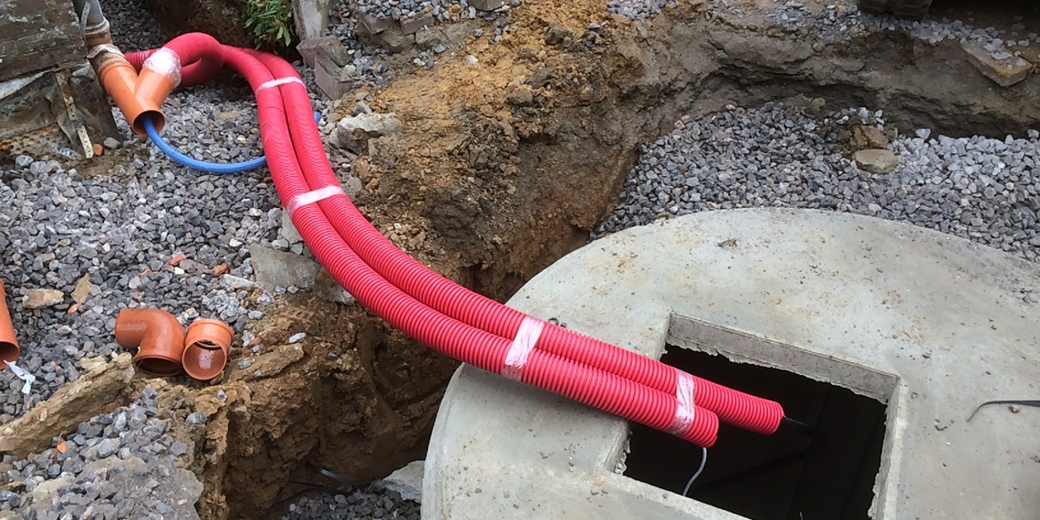 Description du travail d'égouttage