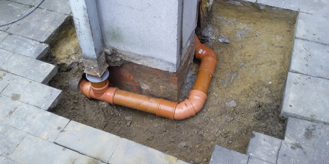 Description précise de ce travail d'égouttage